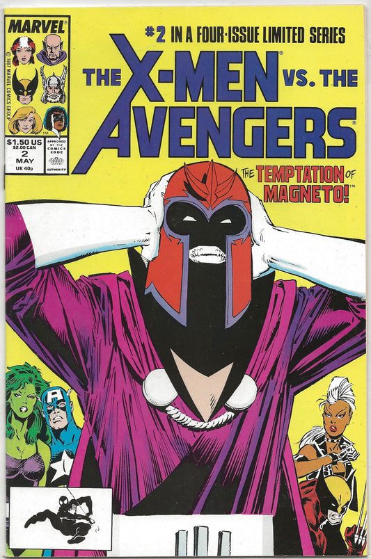 The X-Men vs. The Avengers , Vol 1, No. 2, Marvel Comics, May 1987