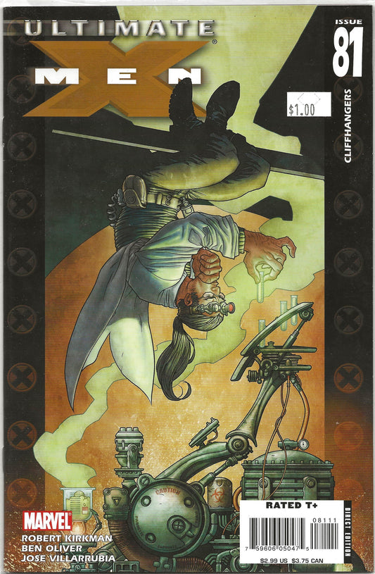 Ultimate X-Men, Vol 1, No. 81, Marvel Comics, June 2007