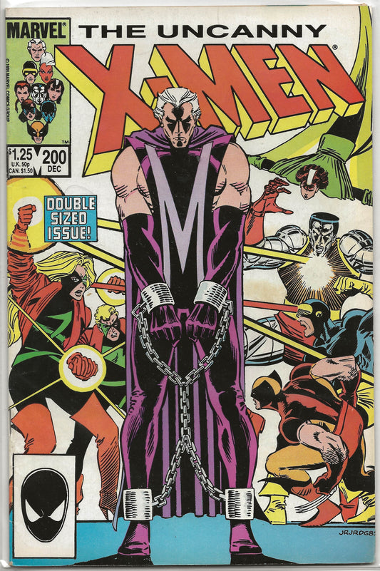 Uncanny X-Men, Vol 1, No. 200, Marvel Comics, December 1985