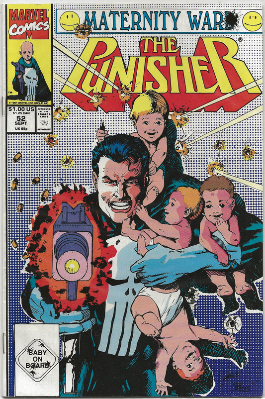 Punisher, Vol 2, No. 52, Marvel Comics, September 1991