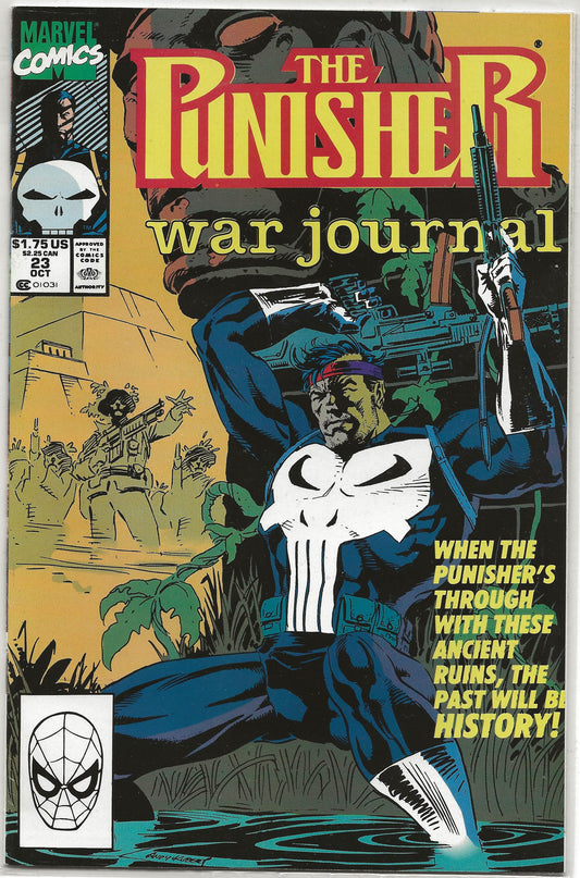 Punisher: War Journal, Vol 1, No. 23, Marvel Comics, October 1990