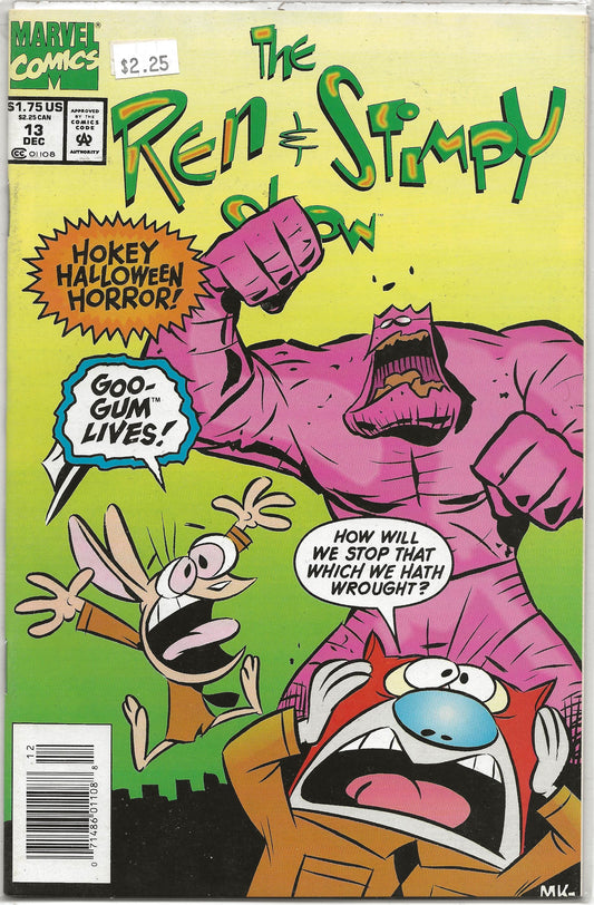 Ren and Stimpy Show, Vol 1, No. 13, Marvel Comics, December 1993