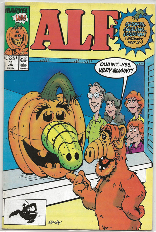 Alf, Vol 1, No. 11, Marvel Comics, January 1989