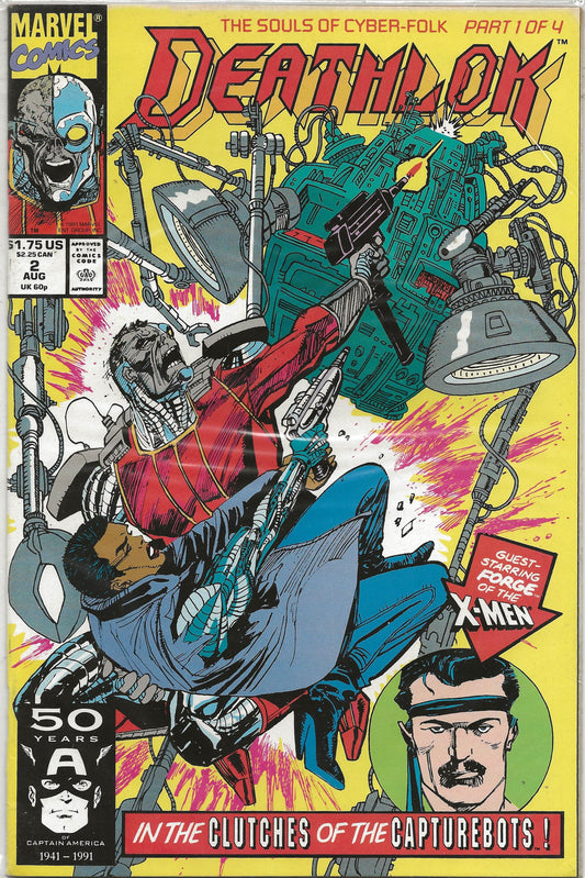 Deathlok, Vol 2, No. 2, Marvel Comics, August 1991
