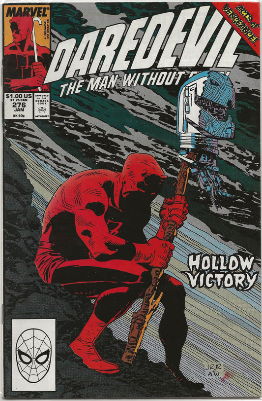 Daredevil, Vol 1, No. 276, Marvel Comics, January 1990