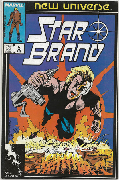 Star Brand, Vol 1, No. 5, Marvel Comics, February 1987
