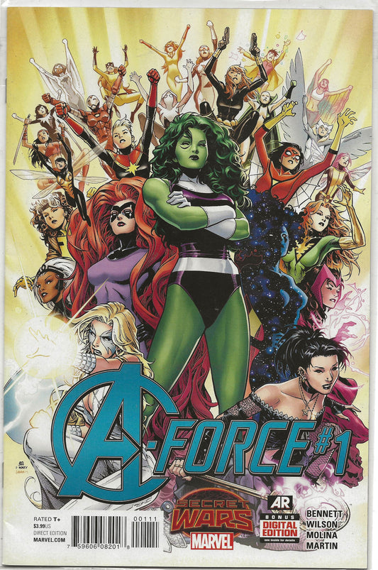 A-Force, Vol 1, No. 1, Marvel Comics, July 2015